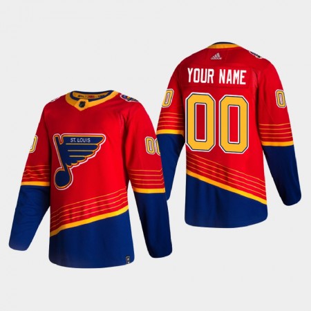 Pánské Hokejový Dres St. Louis Blues Dresy Personalizované 2020-21 Reverse Retro Authentic